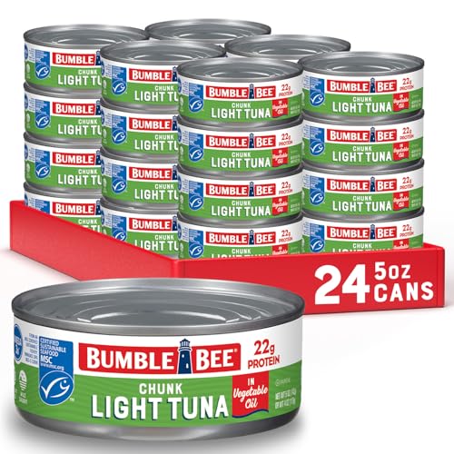 72-Cans, Bumble Bee Chunk Light Tuna in Vegetable Oil ... Trackable Cuba Home Delivery Included.