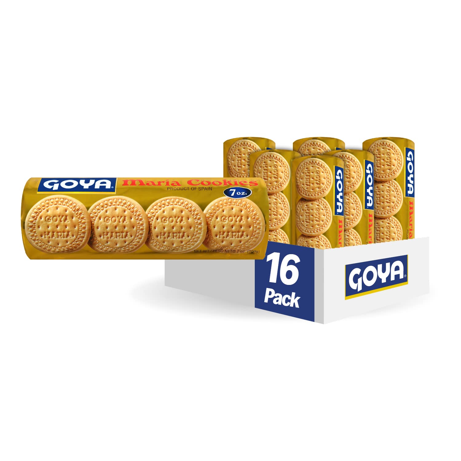 Maria Cookies, 16 Packs, 7 oz. each ... Cuba Home Delivery Included, Trackable.