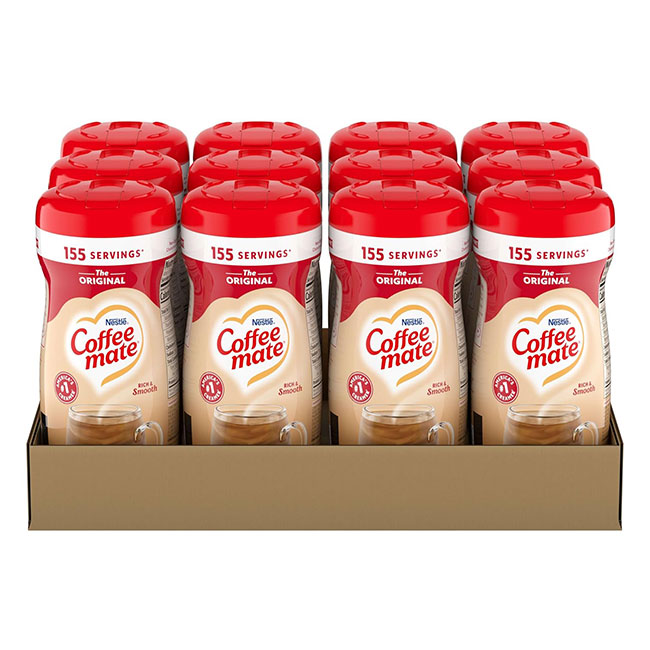 12-Pack, 11 oz. each ... Nestle Coffee Mate Coffee Creamers ... Trackable Cuba Home Delivery Included.