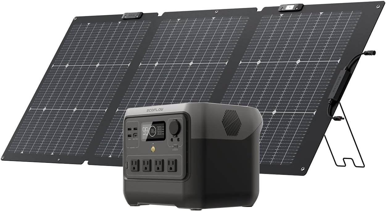 800-Watt Power Station with 160-Watt Solar Panel by ECOFLOW ... Trackable Cuba Home Delivery Included.