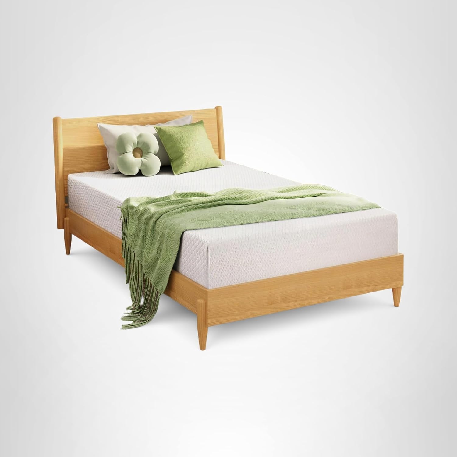 8" Queen Size Memory Foam Mattress, EGOHOME, 80"L x 60"W ... Trackable Home Delivery to Cuba Included.