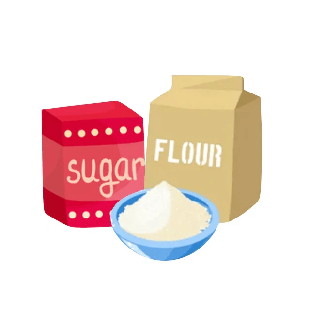 Flour (20 Lbs.) & Sugar (16 Lbs.) ... Cuba Home Delivery Included, Trackable.